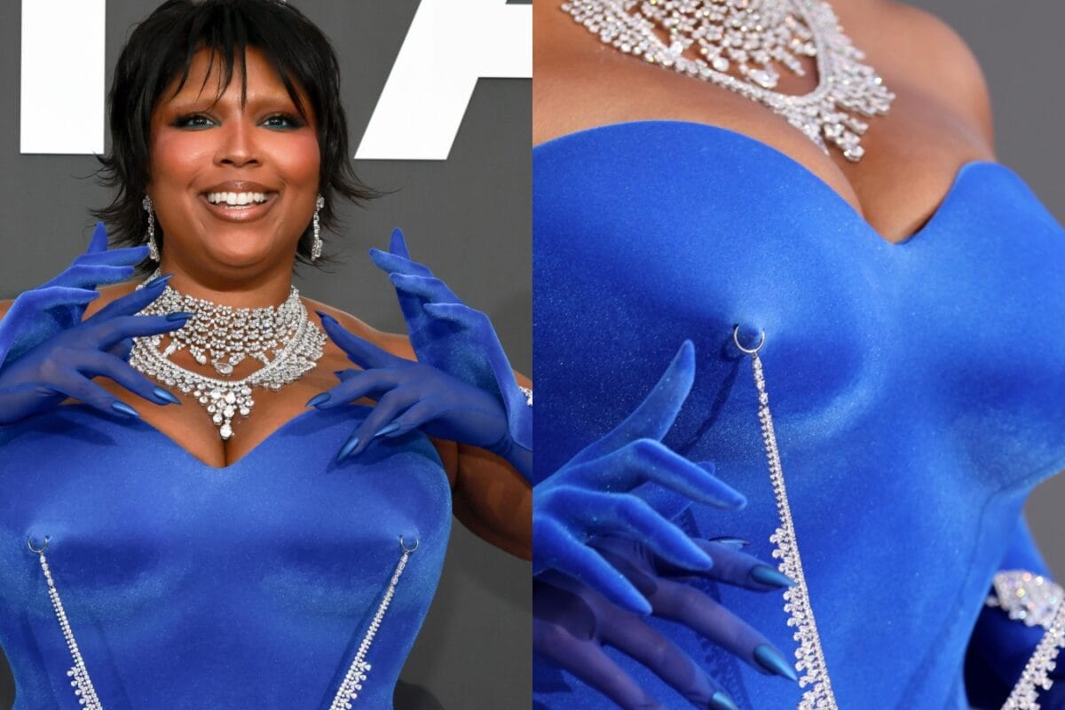 Lizzo Rocks Up With A Nipple Necklace And An Extra Set Of Hands At amfAR In Cannes