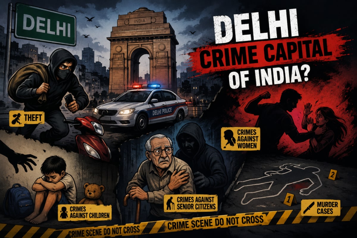 Crimes Against Women, Children, Senior Citizens — Delhi Still The Worst Of All: NCRB Data
