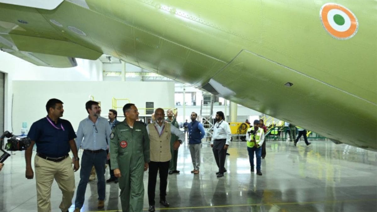 First Made-In-India Airbus C-295 Aircraft Ready For Flight Test At Vadodara Facility