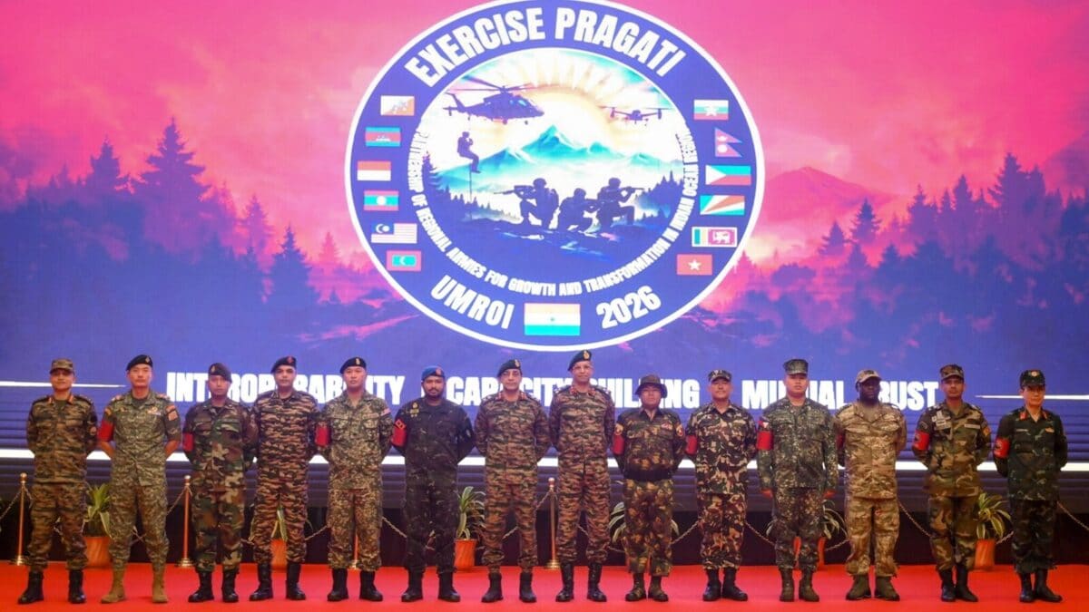 India Begins Military Exercise With 12 Other Nations In Meghalaya: What PRAGATI 2026 Is All About