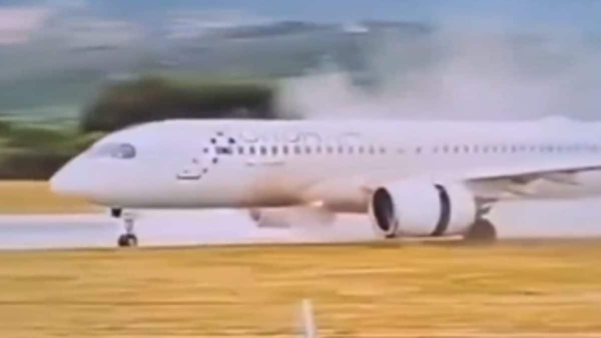 Disaster Narrowly Avoided? Croatia Airlines Plane Skids Off Runway During Take-Off | Video