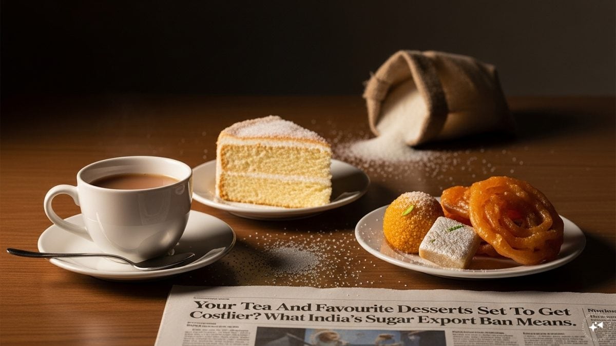 Your Tea And Favourite Desserts Set To Get Costlier? What India's Sugar Export Ban Means