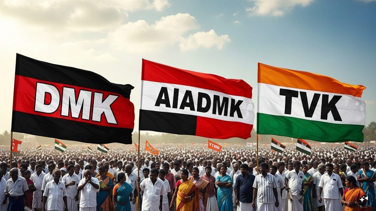 DMK, AIADMK, TVK: Why Do Tamil Nadu Political Parties Have 'K' In Name?