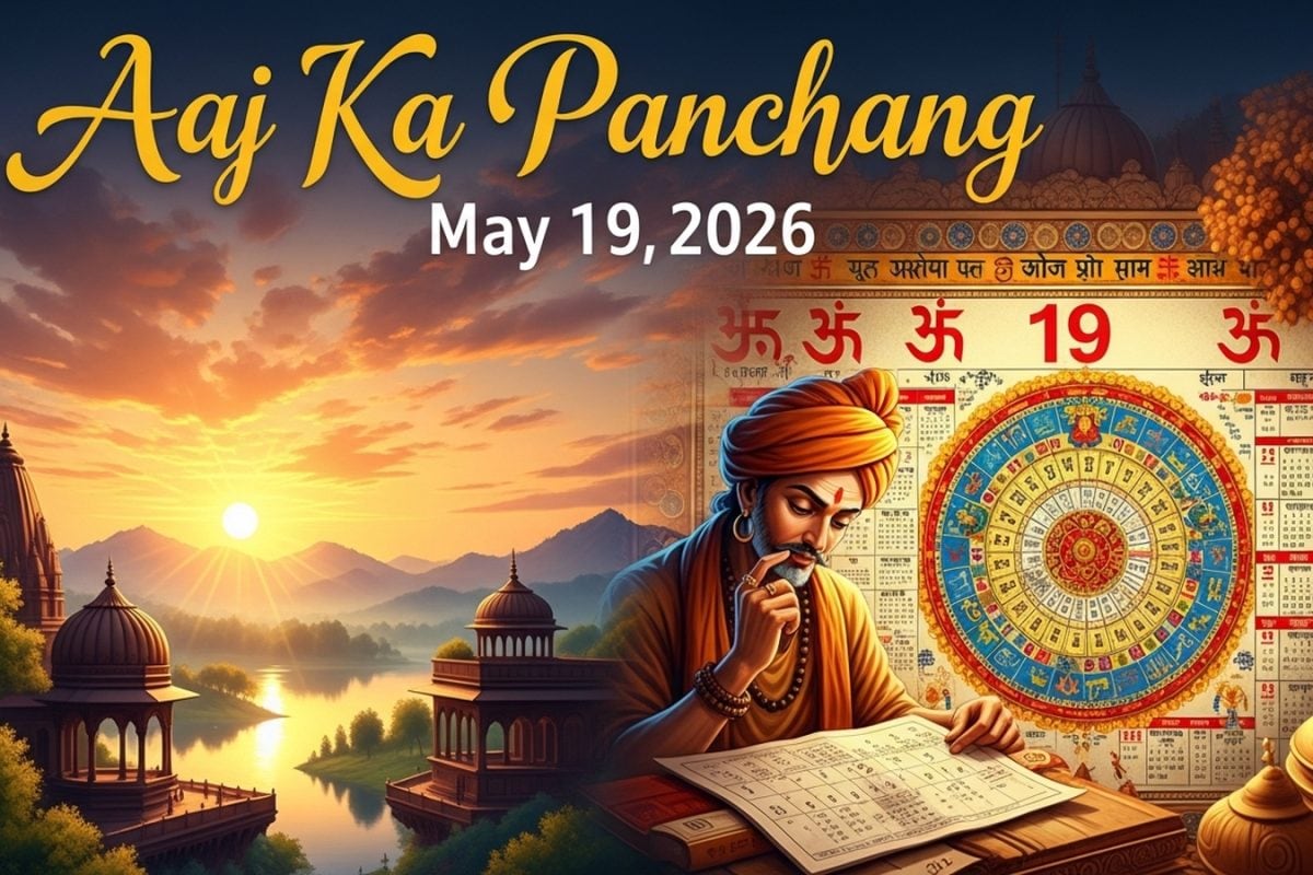 Aaj Ka Panchang, May 19, 2026: Tithi, Vrat, Muhurat And Rahu Kaal Today