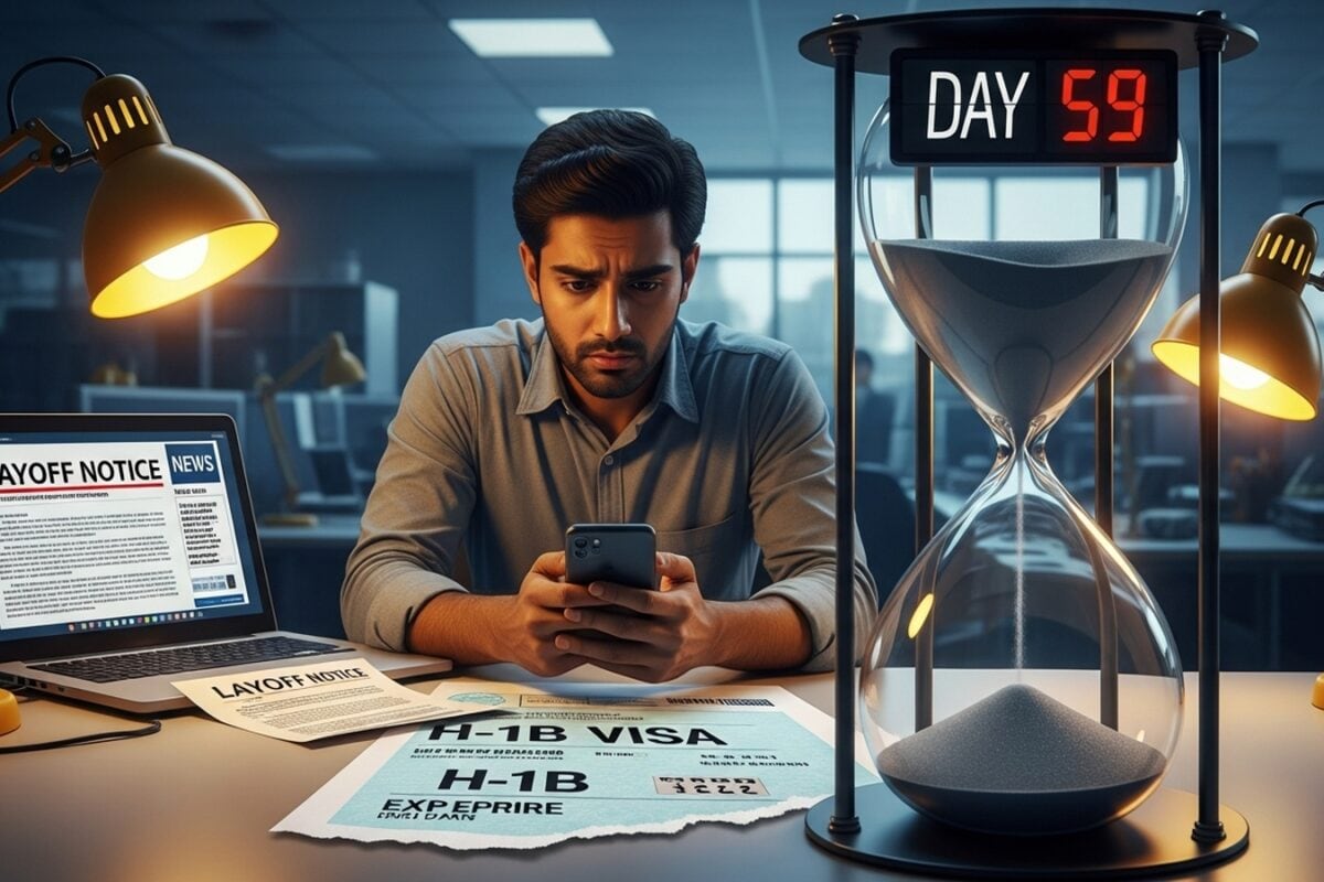 Lost Your H-1B Job In US? Here’s What Indian Workers Can Do Before 60-Day Deadline Ends