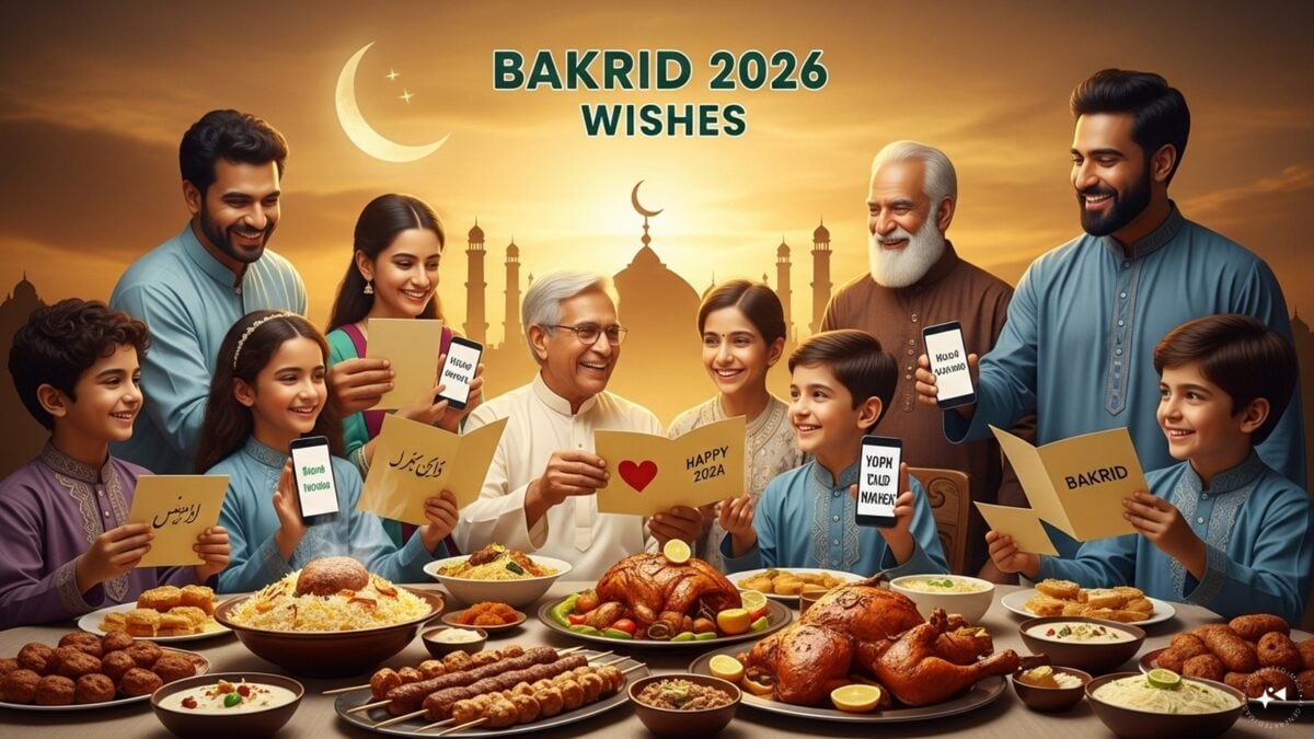 Best Eid Mubarak Messages 2026 In English, Hindi, Telugu & Urdu