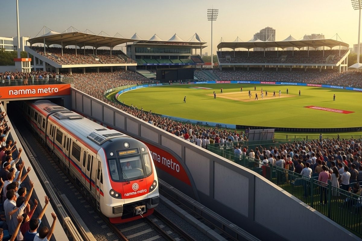 Bengaluru's Longest Metro Line Is Coming — And It Will Take You Straight To A Cricket Match!