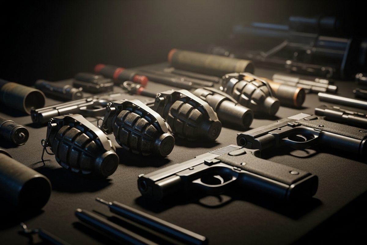 Hand Grenades, Pistols, Rockets: Urban Terror Weapons Dominate Q1 2026 Seizures | Exclusive