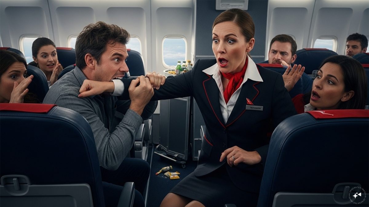 Passenger Bites Flight Attendant On US-Bound Plane, Flight Diverted