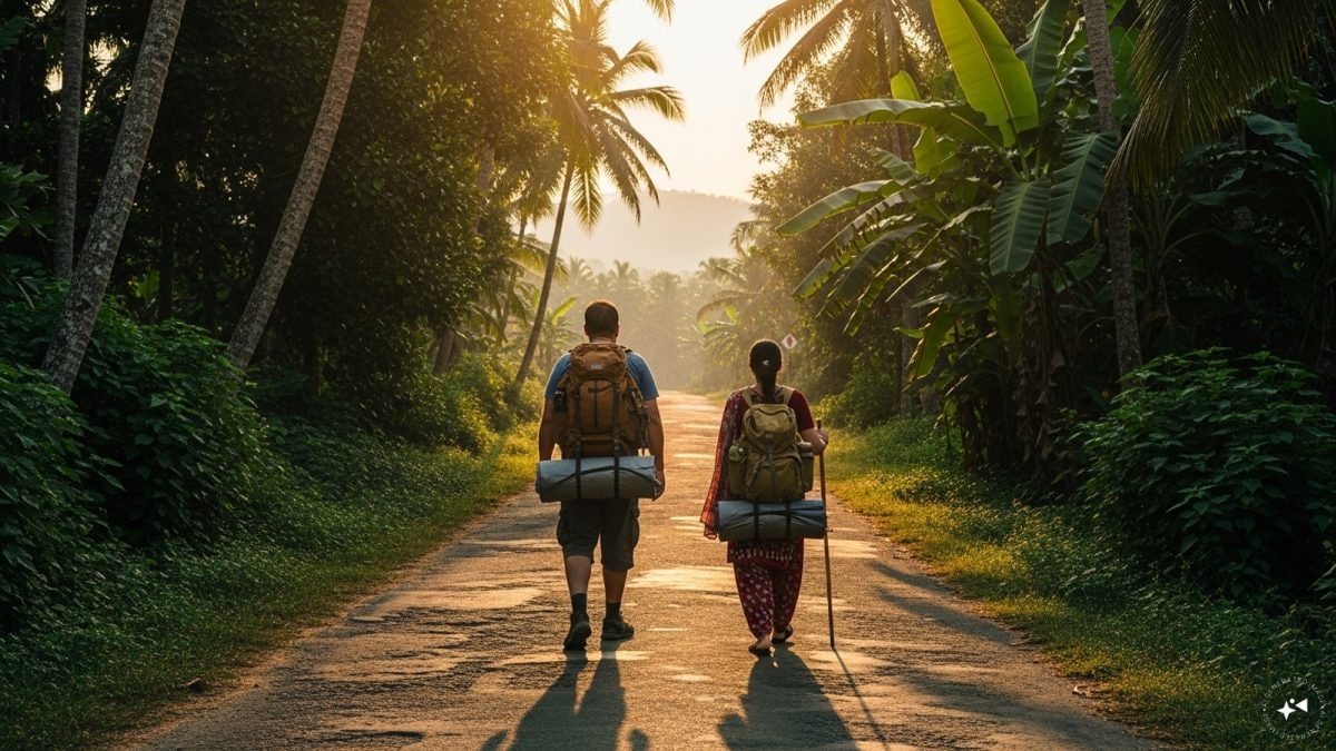 With Backpacks And Tents, Kerala Couple Walks 650 Km To Chennai To Meet Idol Vijay