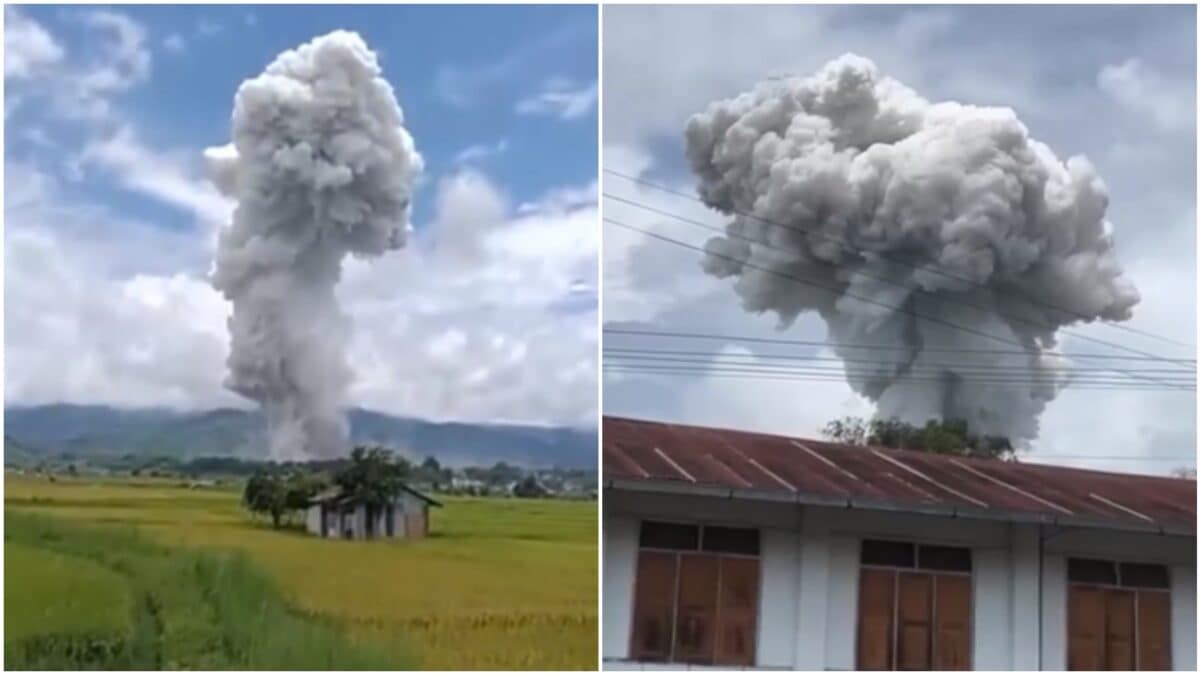 At Least 46 Dead After Building Housing Mining Explosives Blows Up In Northern Myanmar