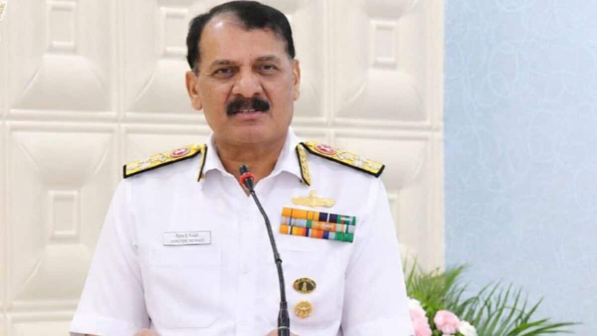 Indian Navy Ready For Any 'Two-Front' Challenge From China, Pakistan: Navy Chief Dinesh K Tripathi