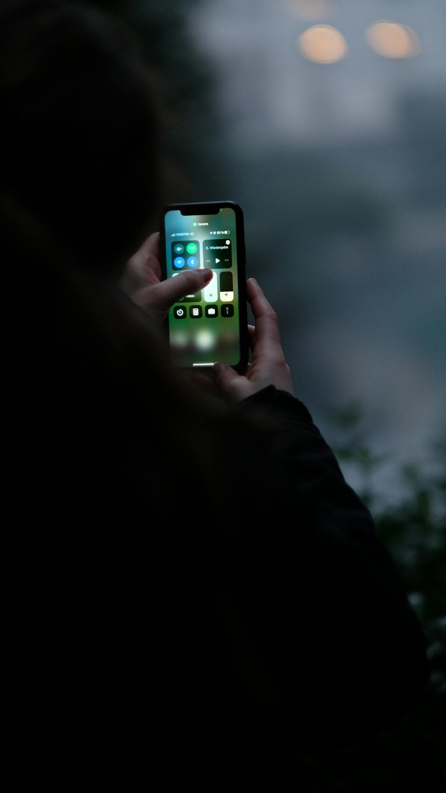 If you are curious about what caused the indicator to appear, simply swipe down from the top-right corner of your iPhone to open the Control Center. At the top of the screen, Apple will display the name of the app that most recently used your camera or microphone.