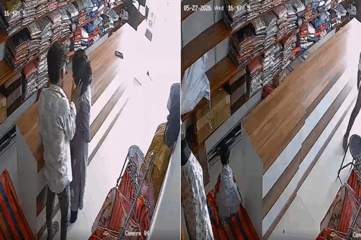 Viral Video: Man Kicks, Punches, Slaps Girlfriend In Pimpri-Chinchwad Store And Walks Free — Here’s Why