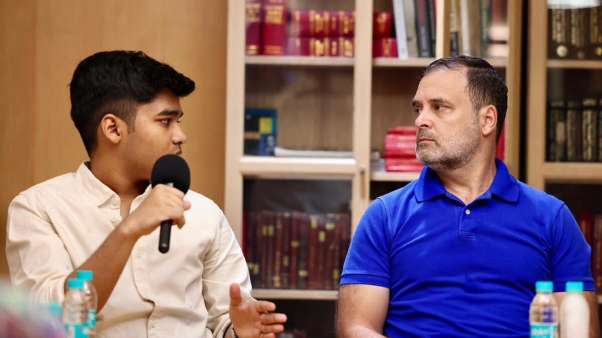 'Were You Called Terrorists?': Rahul Gandhi Meets Class 12 Student Vedant Amid CBSE's OSM Row