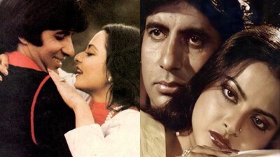 Amitabh Bachchan and Rekha were co-stars.