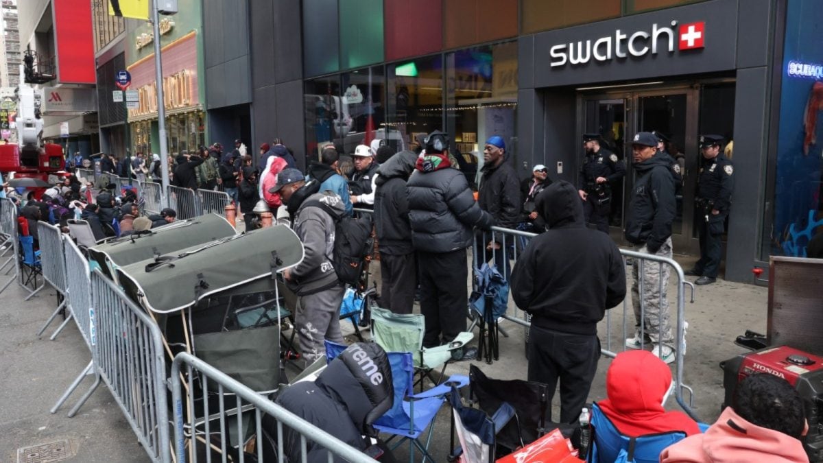 Scuffles, Tear Gas And Shutdowns: Chaos Marks Limited Edition Swatch Sale Worldwide