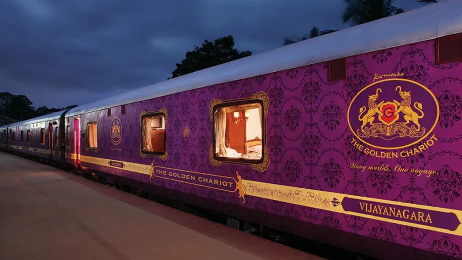 Golden Chariot Is Back! From Goa To Hampi, This Luxury Train Will Let You Explore South India In Style