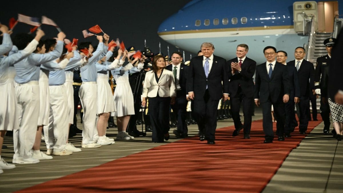 Trump Lands In China: Talks With Xi On Trade, Taiwan, Iran War And Tech On Agenda | Full Schedule Here