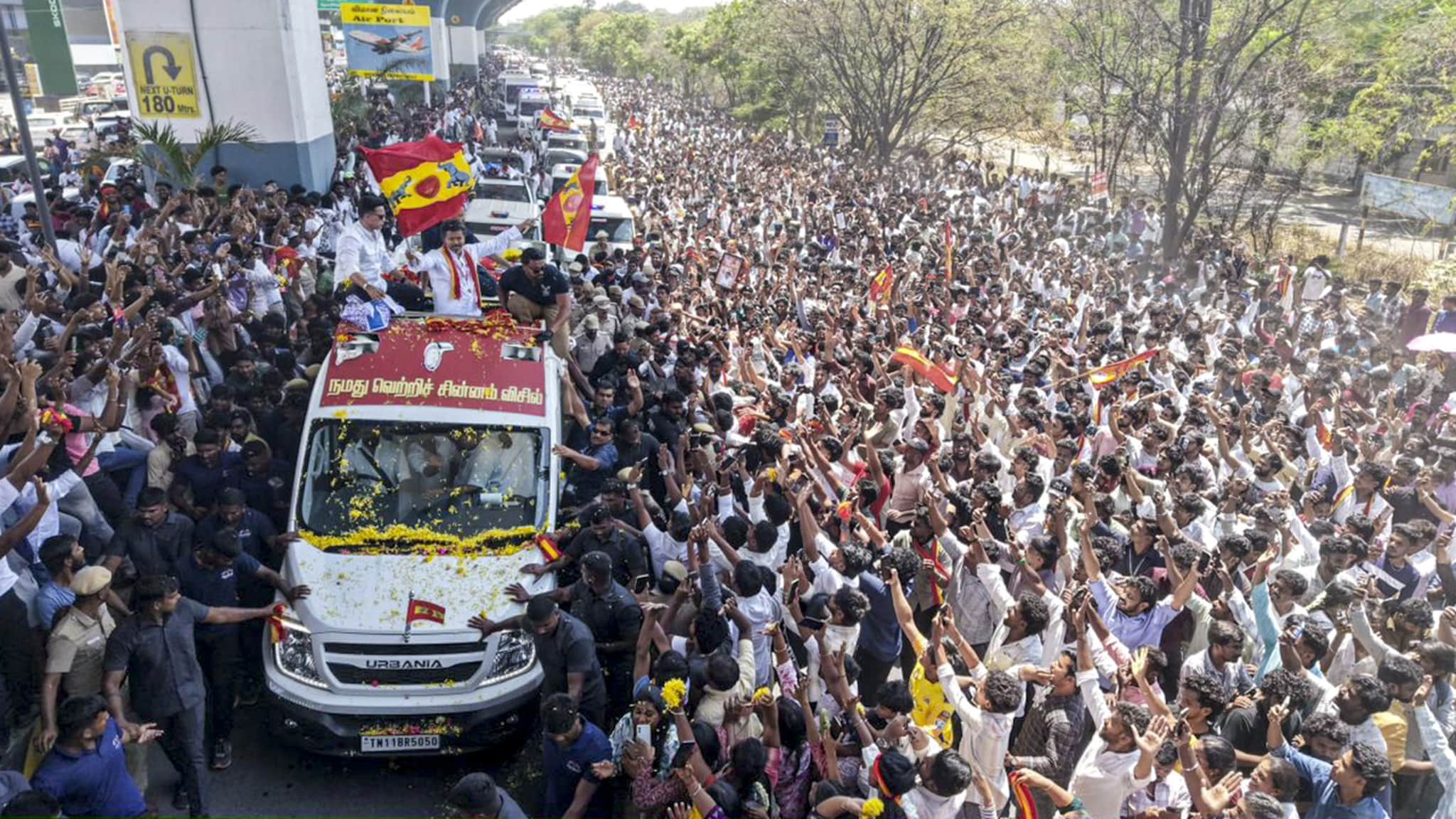 Fan clubs began forming around Vijay as early as 1993, but unlike ordinary celebrity fandoms, these groups soon took on the structure of grassroots networks — organising welfare drives, blood donation camps, and local outreach that later became the backbone of his political machine. (PTI)