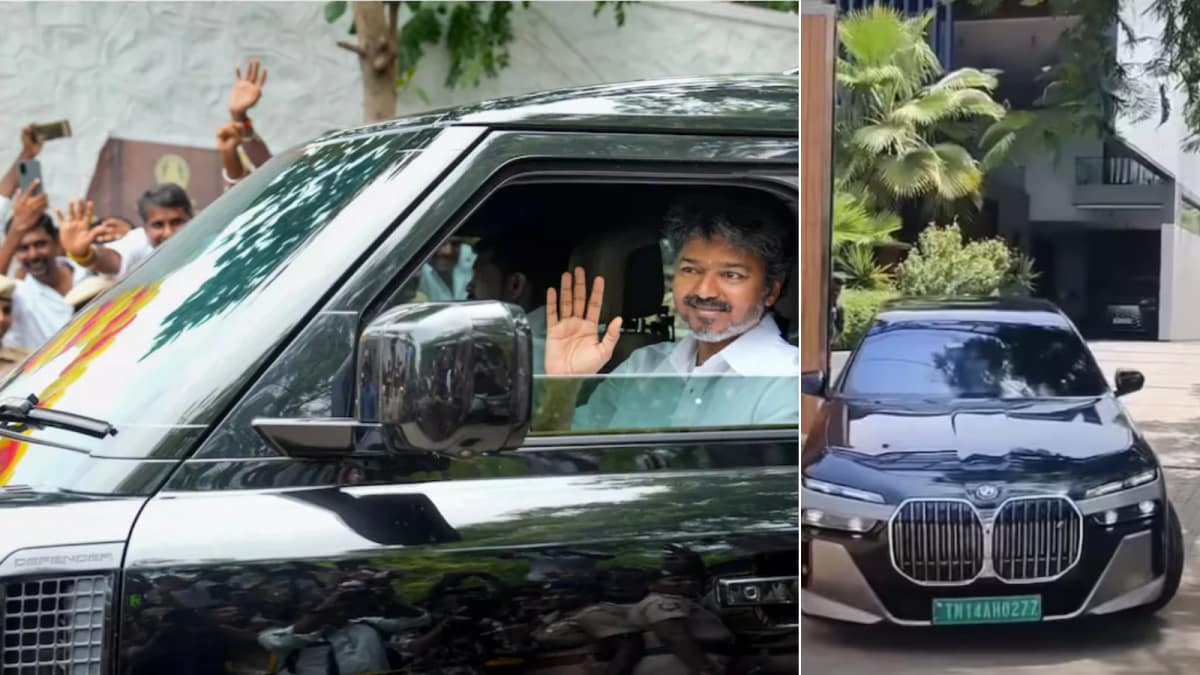 TVK Campaign Bus To Luxury BMW: Why Tamil Nadu Poll Winner Vijay Puts '0277' On Every Vehicle He Owns