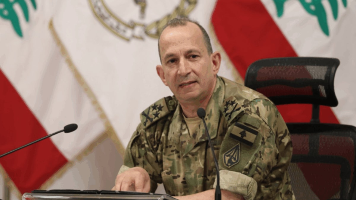 Trip Linked To US-Iran Talks? Lebanon's Army Chief Embarks On Pakistan Visit To Meet Munir
