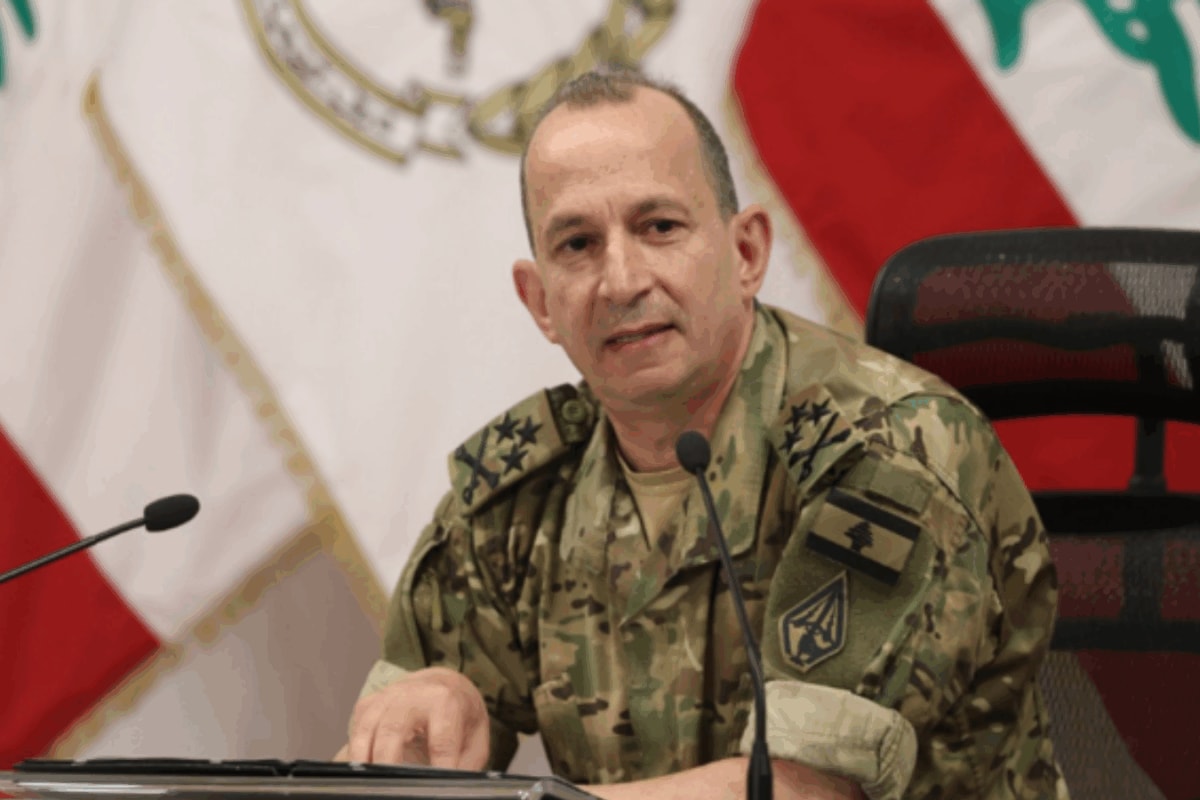 Trip Linked To US-Iran Talks? Lebanon's Army Chief Embarks On Pakistan Visit To Meet Munir