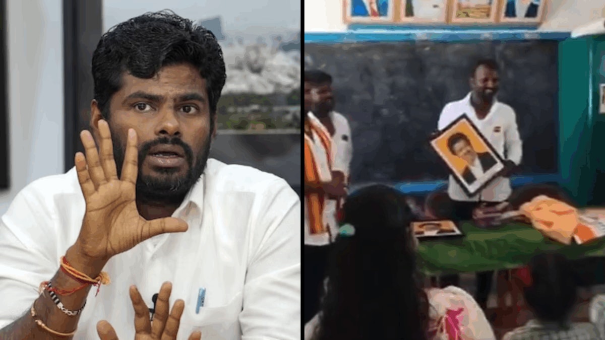 'They Entered, Hung Vijay's Photo': Annamalai Claims TVK Members Disrupted School By Shooting Reels