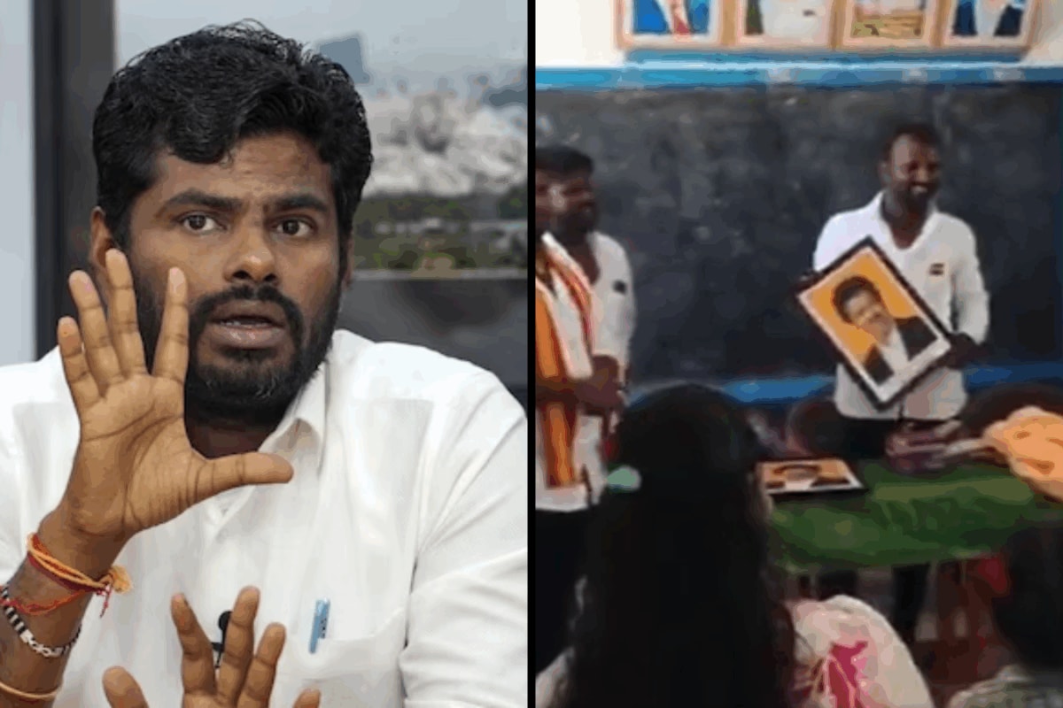 'They Entered, Hung Vijay's Photo': Annamalai Claims TVK Members Disrupted School By Shooting Reels