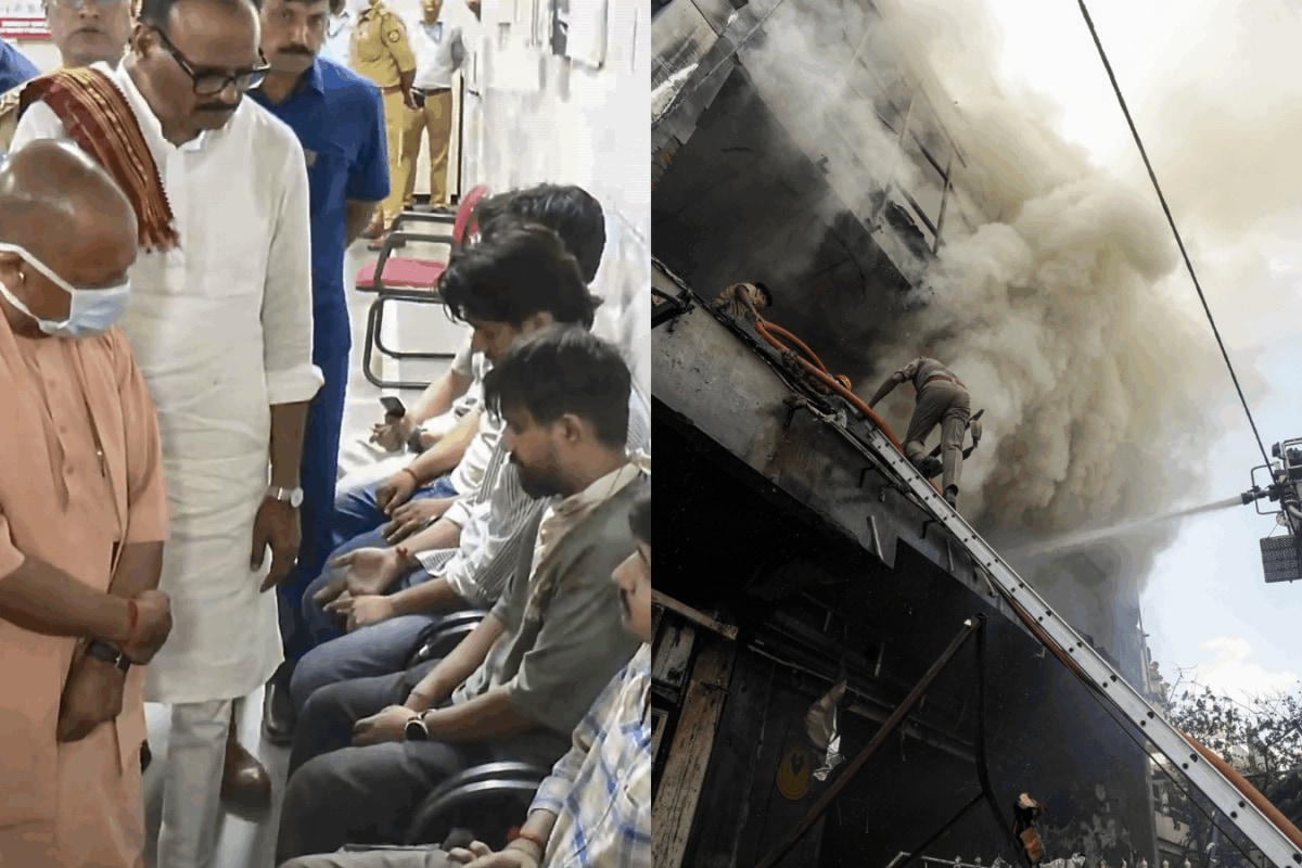 Lucknow Coaching Fire Tragedy: CM Yogi Meets Victims' Families, Announces Rs 5 Lakh Ex Gratia