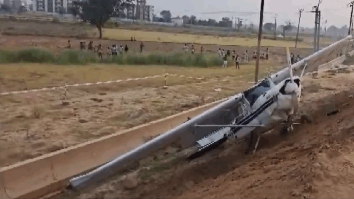 Trainer Aircraft Crash-Lands In UP, Woman Trainee Pilot Safe; DGCA Orders Probe