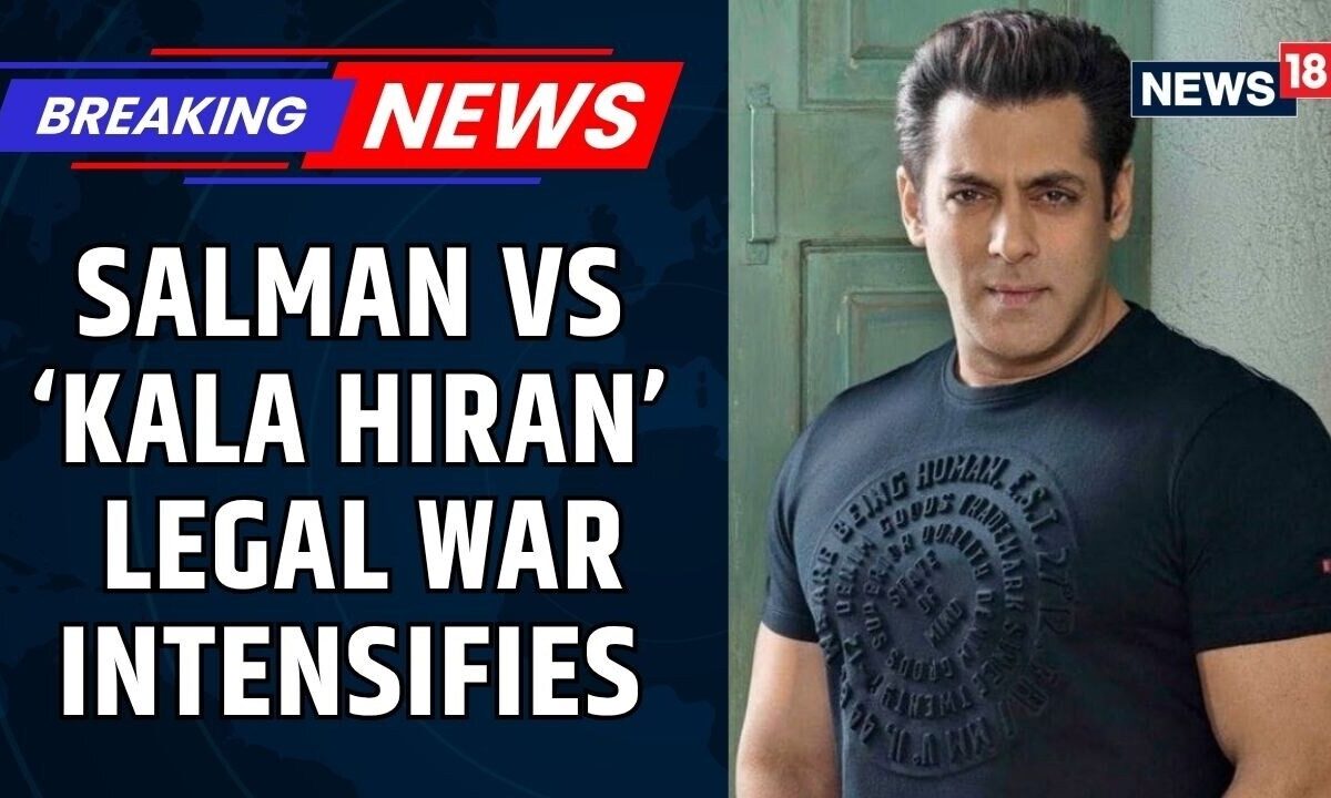Salman Khan’s Legal Battle Against ‘Kala Hiran’ Escalates | Courtroom Showdown Looms | News18