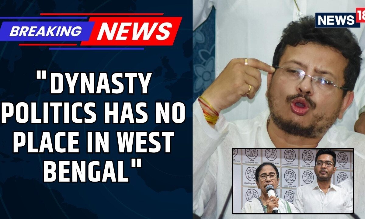 West Bengal LoP Ritabrata Banerjee EXCLUSIVE: "Dynasty Politics Has No Place In West Bengal"