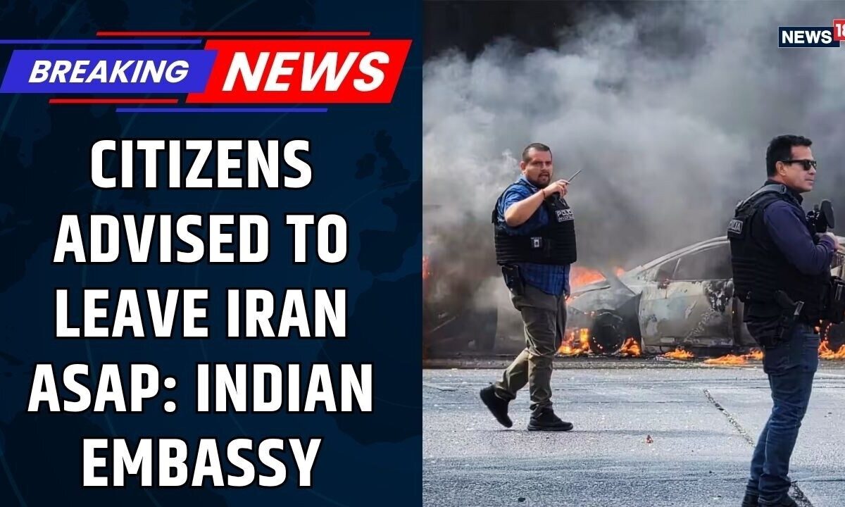 Breaking News: Indian Embassy Asks Indian Nationals To Leave Iran Immediately | War News Updates