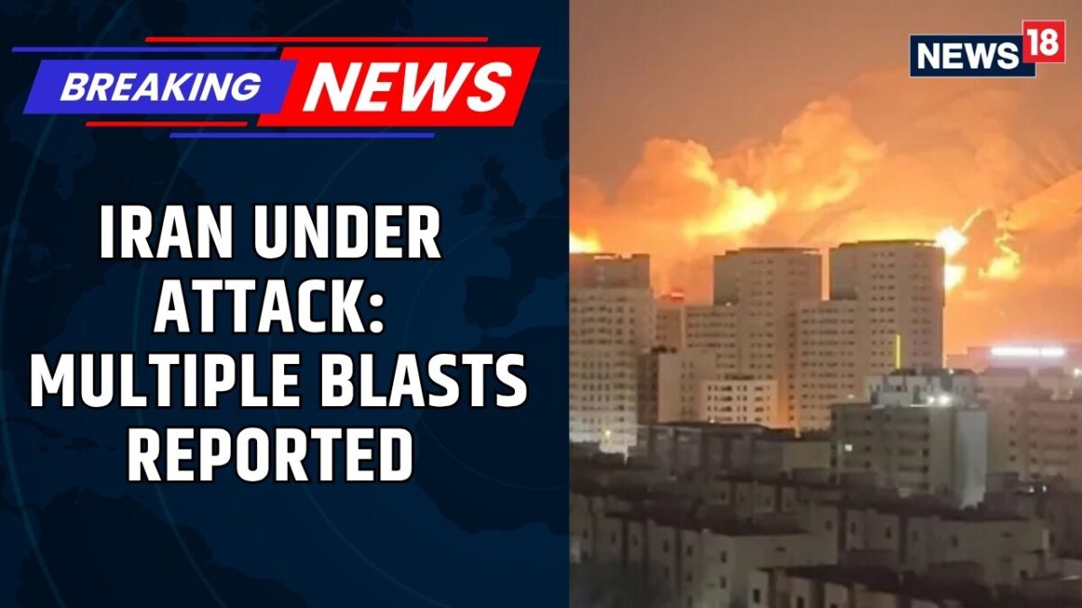 Breaking: Multiple Explosions Reported in Southern Iran Amid US-Iran Escalation | Iran War | News18