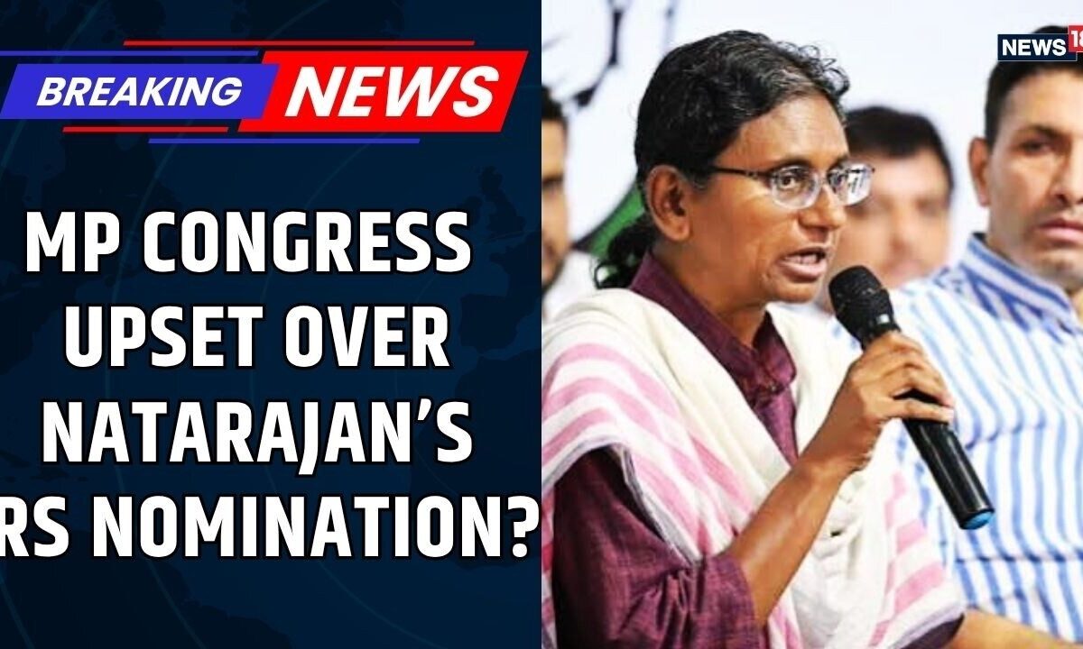 Cracks Within Madhya Pradesh Congress Widen Over Meenakshi Natarajan Rajya Sabha Nomination