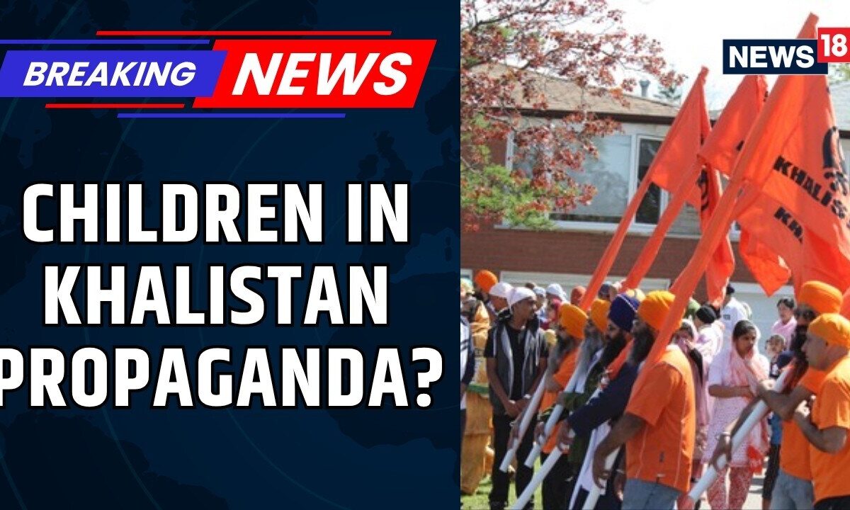 Canada Nagar Kirtan Row: Children Allegedly Used In Khalistani Propaganda Display | News18