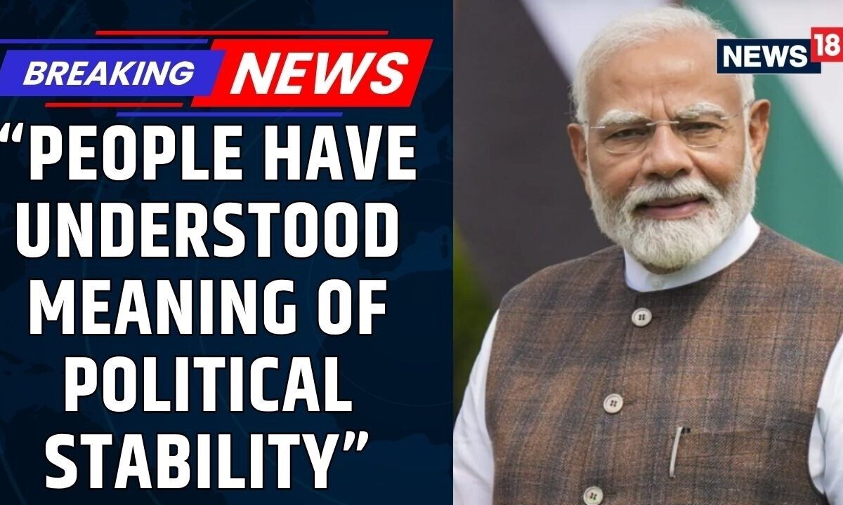 PM Modi Says People's Trust And Political Stability Enabled His Long Years In Office | News18