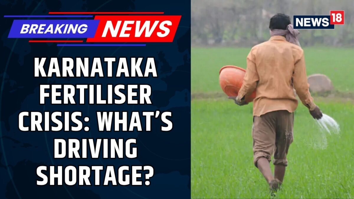 What Is Driving Karnataka Fertilizer Crisis? BJP Attacks Government | U.T. Khader Exclusive | News18