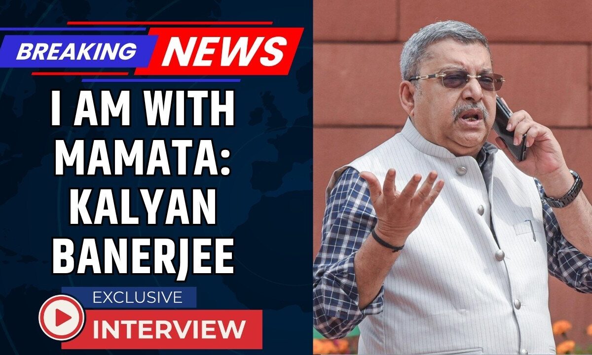 EXCLUSIVE | Kalyan Banerjee Says “I Am With Mamata Banerjee, But Didi Has To Decide” Amid TMC Crisis