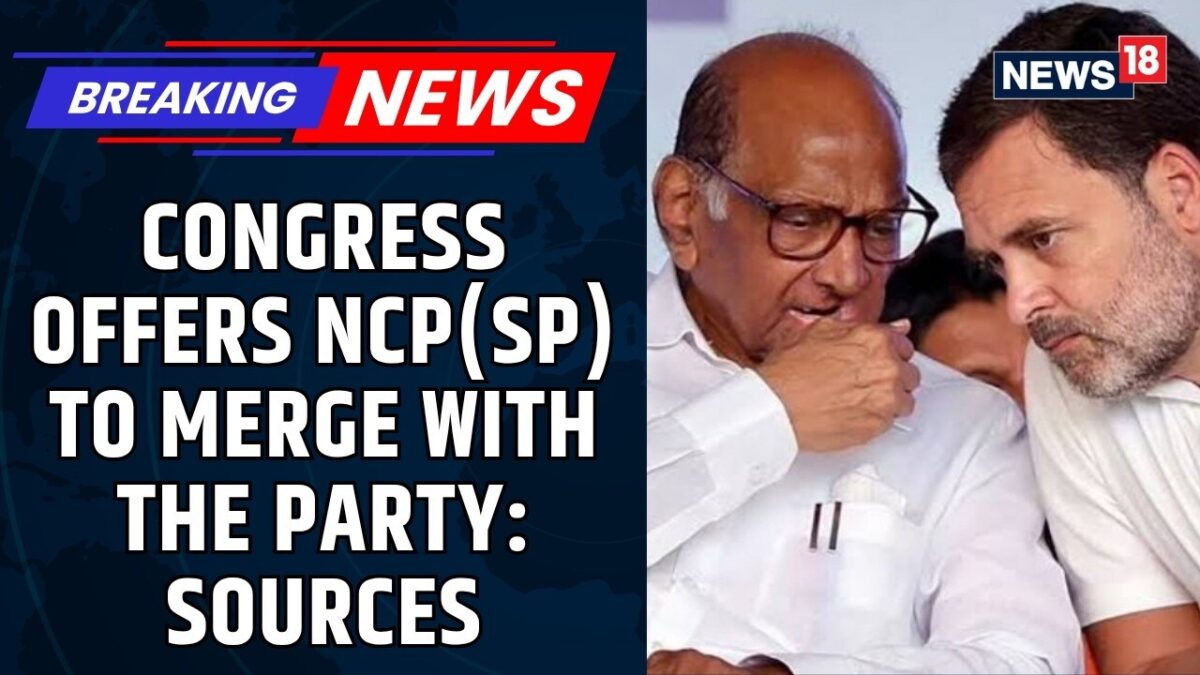 Cong Is Offering NCP(SP) Merger Amid Opposition Churn, Supriya Sule Non-Committal: Sources | News18