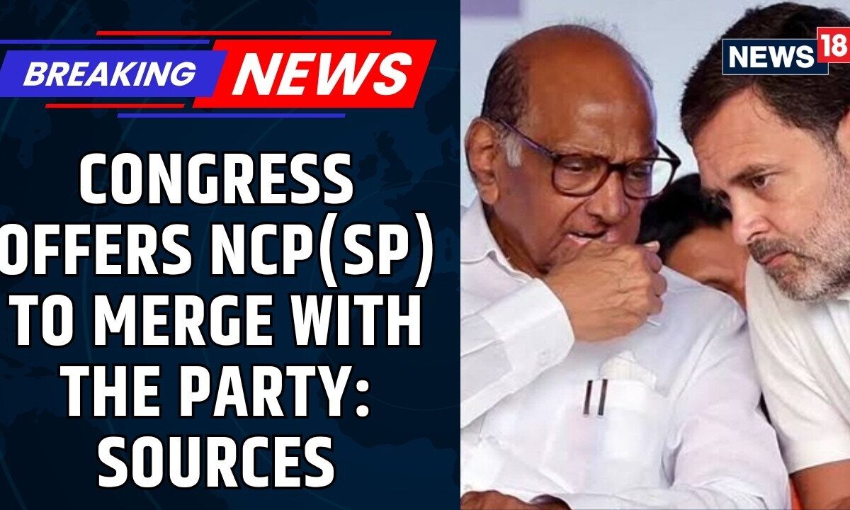 Cong Is Offering NCP(SP) Merger Amid Opposition Churn, Supriya Sule Non-Committal: Sources | News18