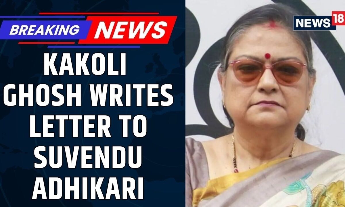 Kakoli Ghosh Writes to Suvendu Adhikari, Seeks Probe Into Allegations Against TMC MP Imran | News18
