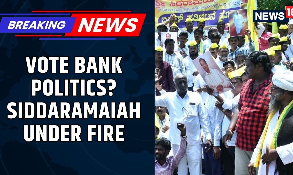 Controversy Erupts Over Siddaramaiah’s Sanctioning of Community Halls Favoring Kuruba Community