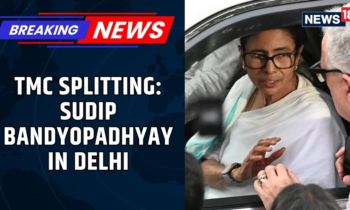 TMC Splitting? Mamata's Top Man Sudip Bandyopadhyay In Delhi Amid Massive 20-MP Revolt! | News18