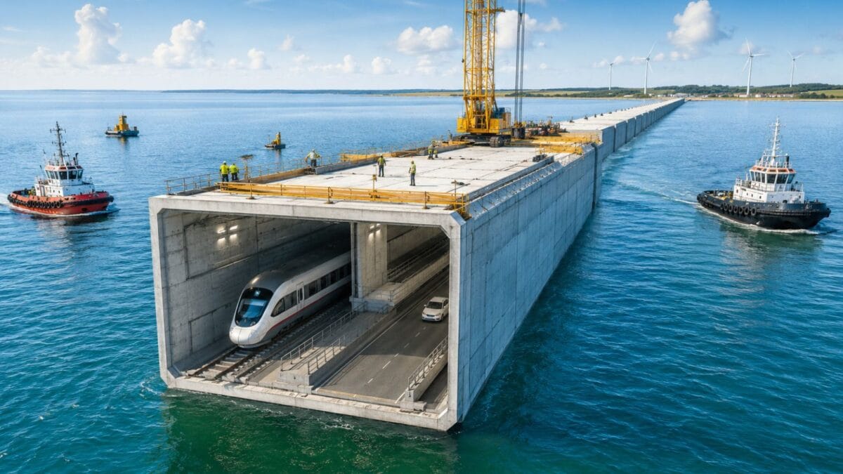 This 18 Km Submmerged Tunnel Will Reduce Travel Time Between Two Countries To 7 Minutes