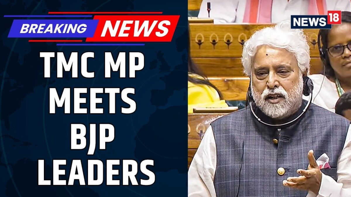 TMC Crisis Deepens, Sudip Bandyopadhyay Meets BJP Leaders in Delhi Amid Rebel MPs’ Showdown | News18