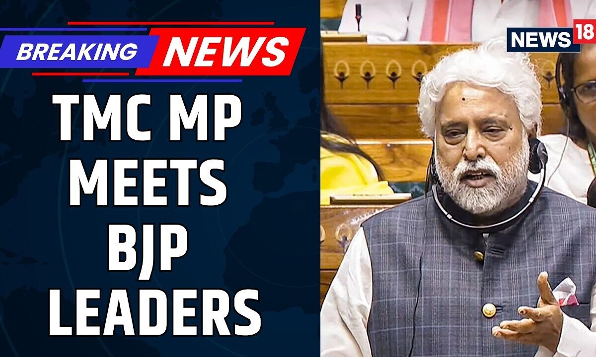 TMC Crisis Deepens, Sudip Bandyopadhyay Meets BJP Leaders in Delhi Amid Rebel MPs’ Showdown | News18
