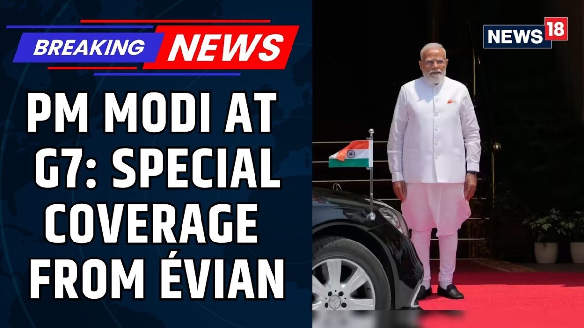 PM Modi Heads to France for G7 Summit Amid West Asia Crisis | CNNNews18 Decodes What's on the Agenda