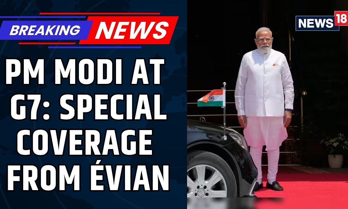 PM Modi Heads to France for G7 Summit Amid West Asia Crisis | CNNNews18 Decodes What's on the Agenda